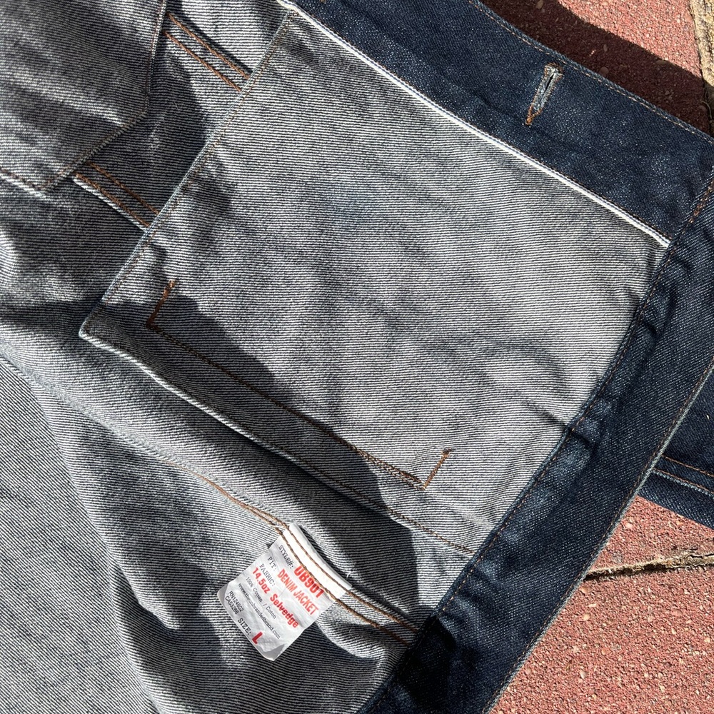 UB901 Denim Jacket - 14.5oz Indigo Selvedge - Picture 7 of 9